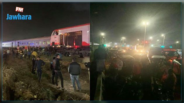 مصر : خروج قطار عن مساره يخلف عددا من الجرحى