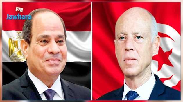 سعيد يقدّم التّعازي للسّيسي