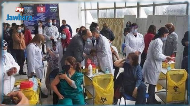تلقيح 252672 شخصا الى حدود اليوم 39 من الحملة الوطنية للتلقيح ضدّ فيروس كورونا
