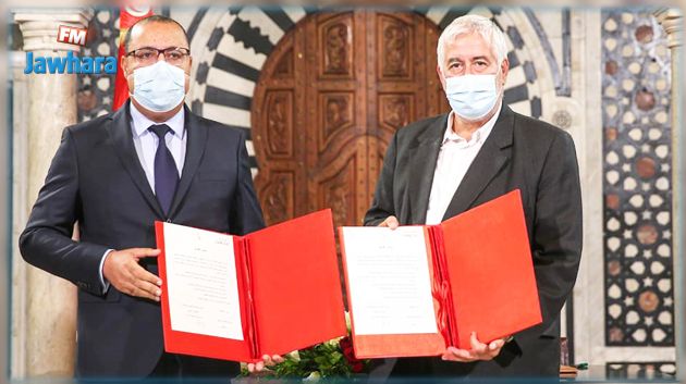 الحكومة واتحاد الفلاحة يوقعان اتفاقا لإرساء جملة من الإصلاحات للنهوض بقطاع الفلاحة