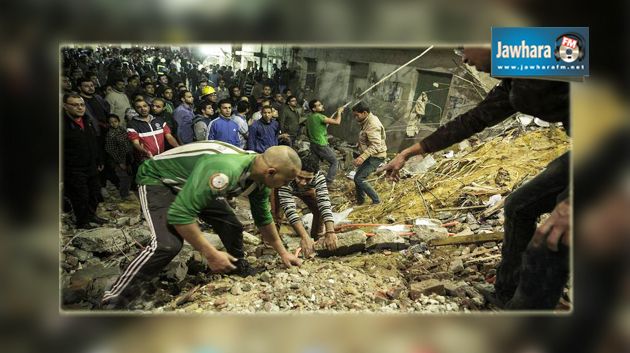 مصر : مقتل 10 أشخاص في انهيار مبنى في القاهرة