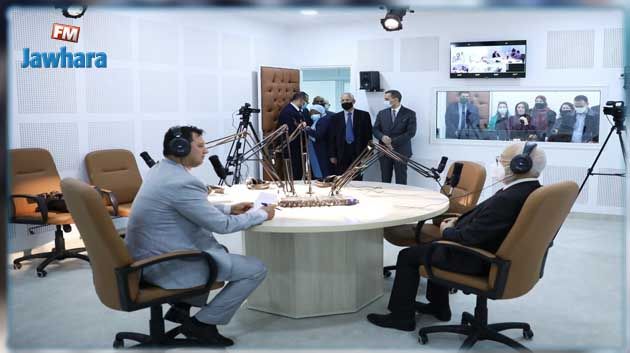 الغنوشي يفتتح مركز التكوين السمعي البصري لمجلس نواب الشعب
