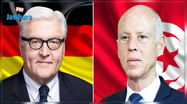مكالمة هاتفية بين قيس سعيّد ورئيس جمهورية ألمانيا الاتحادية
