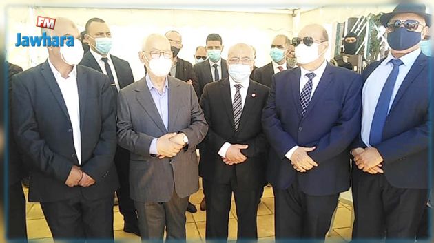 قيادات النهضة تشارك في جنازة النائب الراحل مختار اللموشي