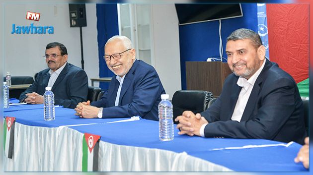 الغنوشي يستقبل الناطق الرسمي باسم حركة حماس