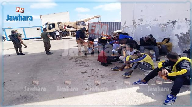 ميناء الكتف: إنقاذ 54 مهاجرا غير نظامي