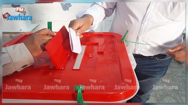 نسبة المشاركة العامة للامنيين والعسكريين في الانتخابات الجزئية لبلدية الصخيرة