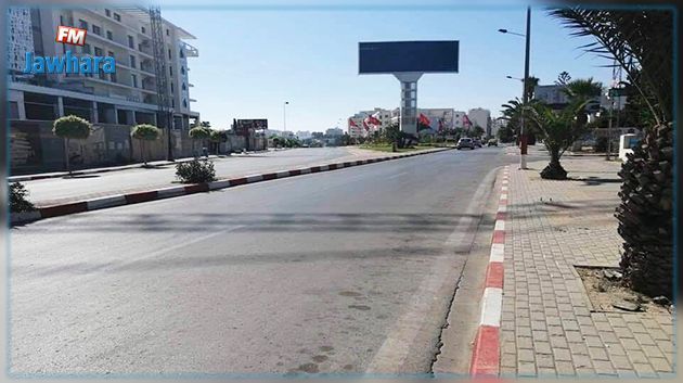 سوسة : فرض الحجر الصحي الموجه وتعديل توقيت حظر الجولان