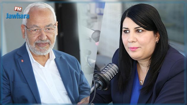 راشد الغنوشي يعبر عن كبير صدمته وعميق استنكاره للإعتداء على عبير موسي