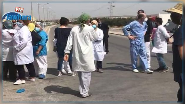 زغوان: أعوان الصحة يحتجون بعد إقالة مدير المستشفى