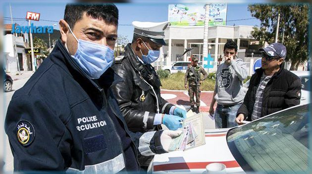 الداخلية: تحرير آلاف المخالفات لعدم ارتداء الكمامات وخرق حظر الجولان