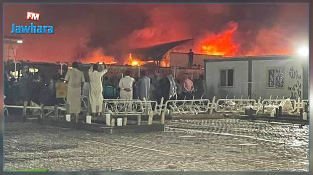 العراق: وفاة أكثر من  41 مريضا بكورونا جرّاء حريق في مستشفى