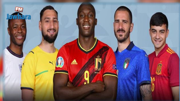 التشكيلة المثالية ليورو 2020