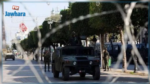 الجيش يتمركز في شارع الحبيب بورقيبة