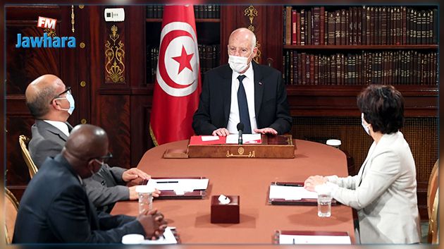 سعيّد يؤكد احترامه الدستور خلال استقباله أعضاء المجلس الأعلى للقضاء