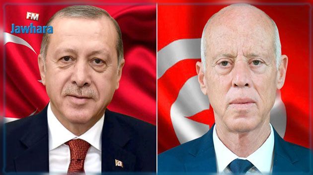 في اتصال هاتفي: أردوغان يؤكد لسعيّد أهمية استمرار أعمال البرلمان 