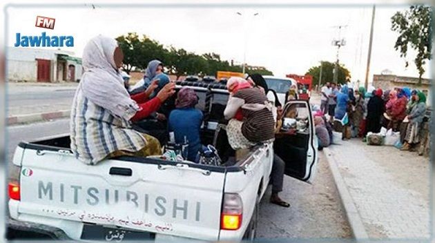 بنزرت: إصابة 15 شخصا بينهم عاملات فلاحيات في حادث مرور