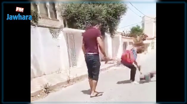 امرأة تلطم ابنتها أرضا: مساعٍ لتحديد مكان الحادثة والتعرف على هوية الأم