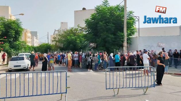 ازدحام في مركز التلقيح بسوسة