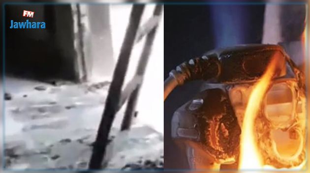 تماس كهربائي يتسبب في إحتراق منزلها بالكامل : مواطنة تتوجه بنداء