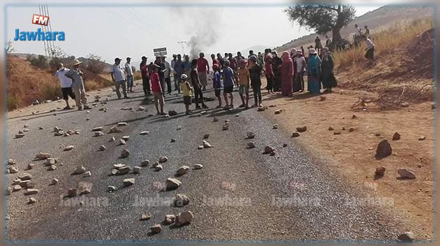 جندوبة: ايقافات اثر احتجاج للمطالبة بالماء (صور)