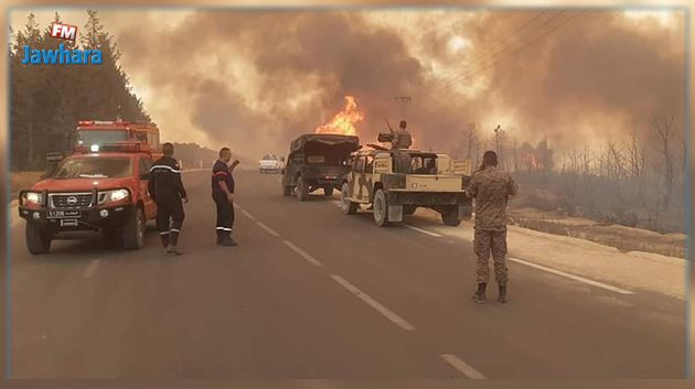 المدير الجهوي للحماية المدنية بجندوبة: خسائر مادية كبيرة والوضع خطير جدا