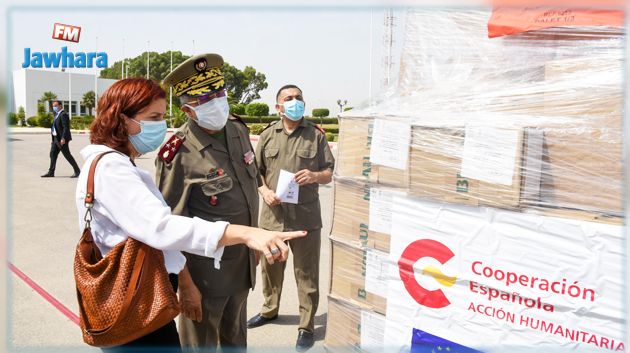 تونس تتسلم دفعة جديدة من المساعدات الطبية الإسبانية