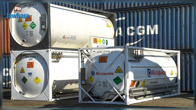 تونس تتسلّم 20 ألف لتر أكسجين قادمة من إيطاليا 