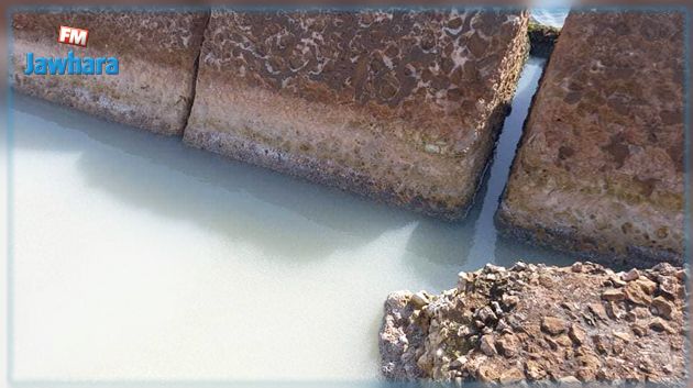 سوسة : قناة لتصريف مياه بمادة الصابون تصب مباشرة في البحر