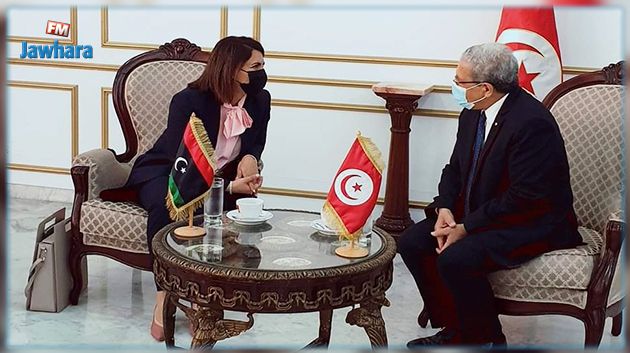وصول وزيرة الخارجية ووزير الداخلية الليبيين الى تونس 