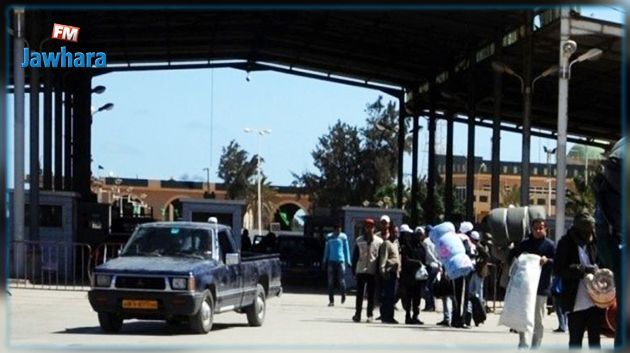 معبر رأس جدير : عودة عدد من التونسيين الموقوفين في ليبيا 
