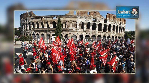 ايطاليا : اضراب عام احتجاجا على اصلاح سوق الشغل
