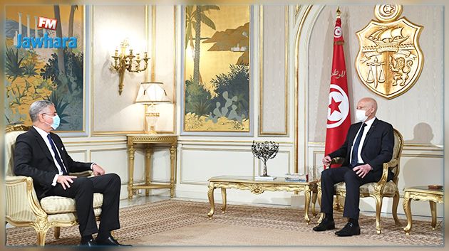 سعيّد يلتقي نائب رئيس مجموعة البنك الدولي لشؤون منطقة الشرق الأوسط وشمال أفريقيا