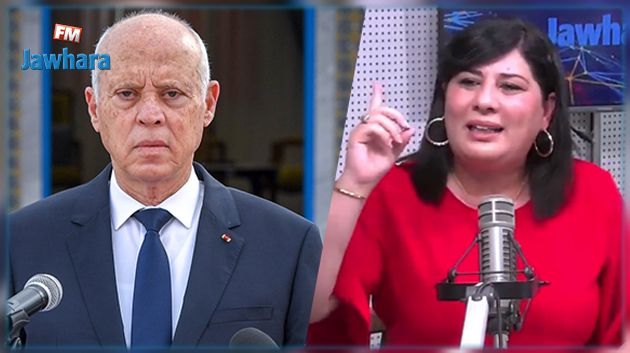 عبير موسي : رئيس الجمهورية لديه خصومة أبدية ومبدئية مع الفكر الدستوري و الدساترة (فيديو)