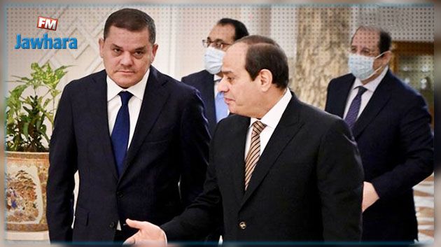 السيسي يستقبل الدبيبة
