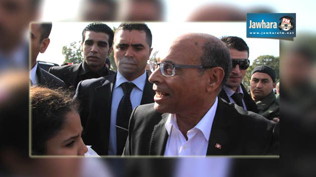 المنصف المرزوقي يعد بأن يكون الضامن للاستقرار ومحاربة الإرهاب