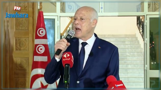 رئيس الجمهورية يتوجه بكلمة الى الشعب التونسي