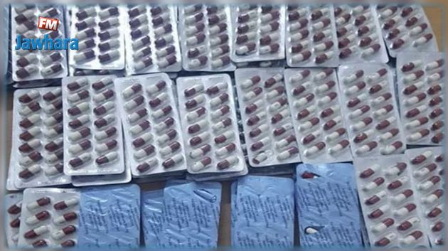 معبر رأس جدير: إحباط تهريب أكثر من ألف حبة مخدرة