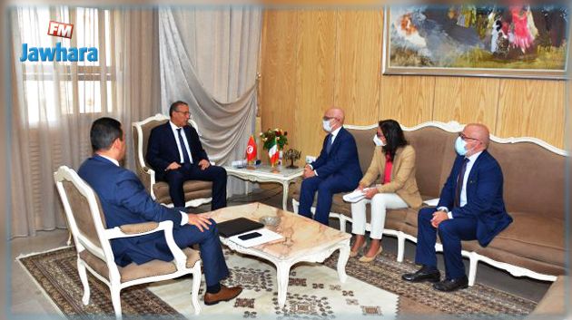 مجابهة الهجرة غير النظامية محور لقاء غرسلاوي بسفير إيطاليا بتونس