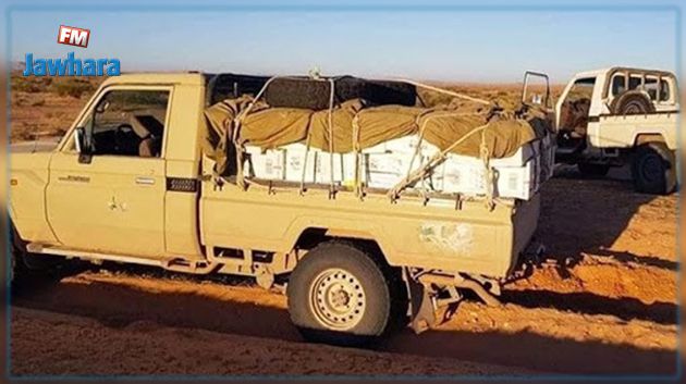 الوحدات العسكرية تحبط عمليات تهريب سلع بقيمة 340 ألف دينار