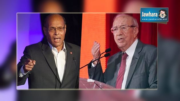 لقاءان مع المنصف المرزوقي والباجي قائد السبسي على القناة الوطنية