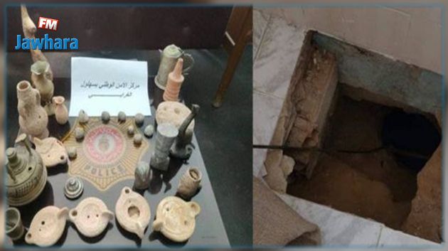 سوسة: إيقاف شخصين بحوزتهما 28 قطعة أثرية