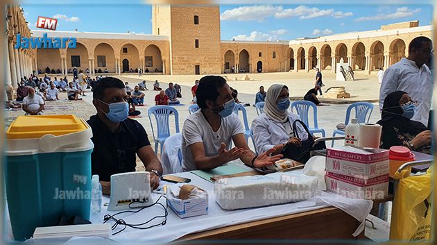 القيروان: تطعيم المصلين ضدّ كورونا في المساجد (صور)