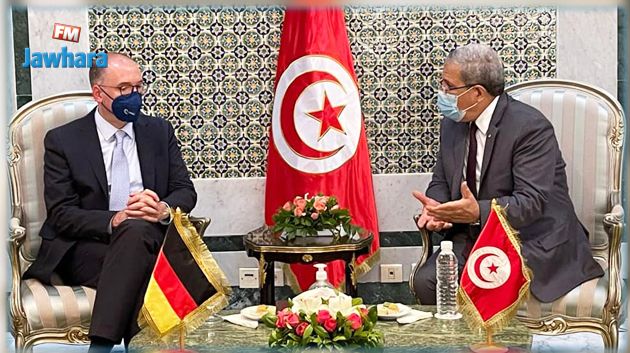الجرندي يلتقي نظيره الألماني