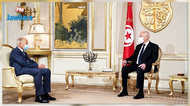 قيس سعيّد يستقبل الأمين العام لجامعة الدول العربية