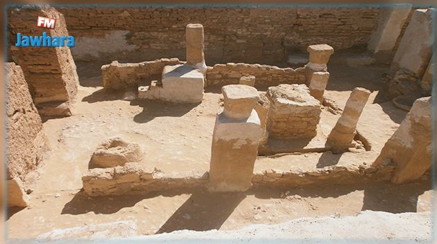 تواصل الحفريات بالموقع الاثري