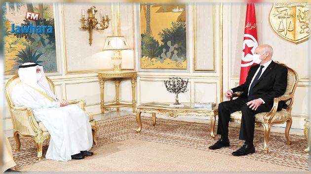 وزير الخارجية الكويتي يؤكد مساندة بلاده لخيارات الرئيس قيس سعيّد
