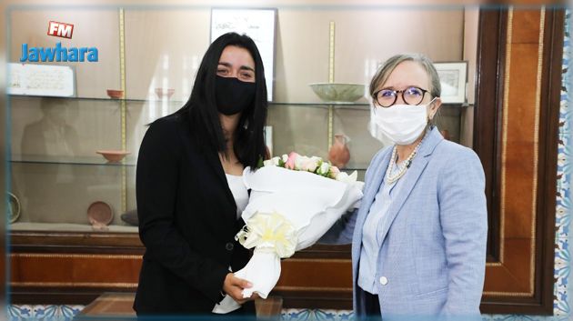 رئيسة الحكومة تستقبل أنس جابر 