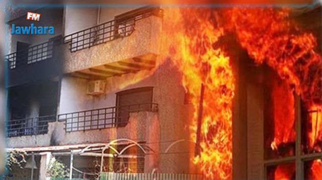 القصرين : نشوب حريق في مقر الإدارة الجهوية للتضامن الإجتماعي