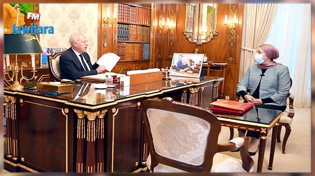 سعيّد يؤكد لوزيرة العدل على ضرورة اصلاح القضاء